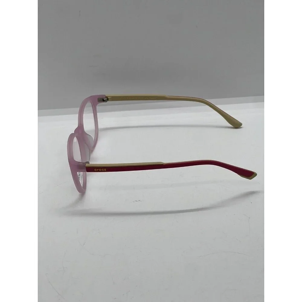 Crocs Eyewear Mod JR 140 Col 10BN 47-16-126 Pink Yellow Kids Junior Eyeglasses
